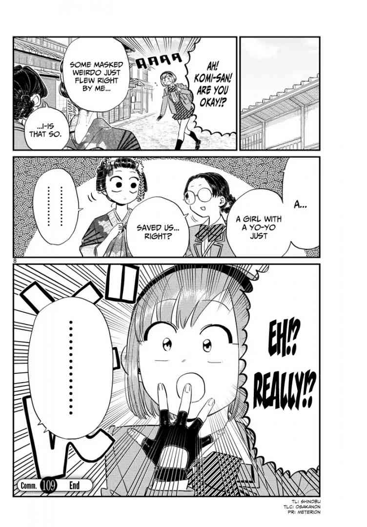 KOMI-SAN WA KOMYUSHOU DESU Chapter 109 - Page 8