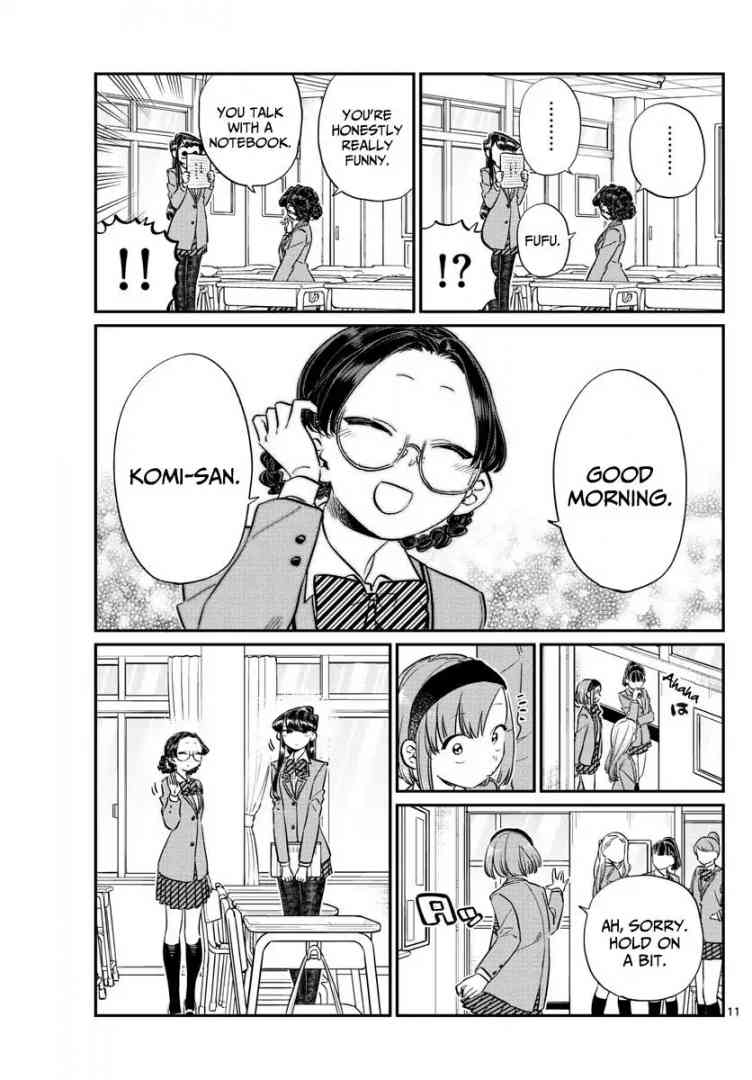 KOMI-SAN WA KOMYUSHOU DESU Chapter 114 - Page 11