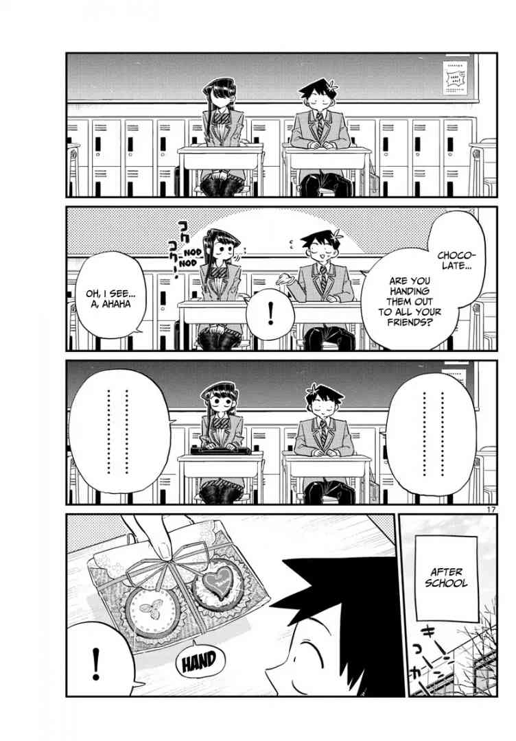 KOMI-SAN WA KOMYUSHOU DESU Chapter 117 - Page 17