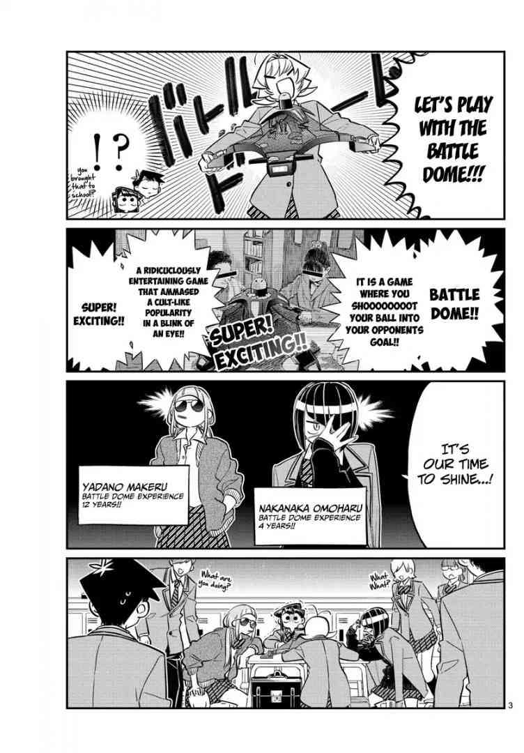 KOMI-SAN WA KOMYUSHOU DESU Chapter 129 - Page 3