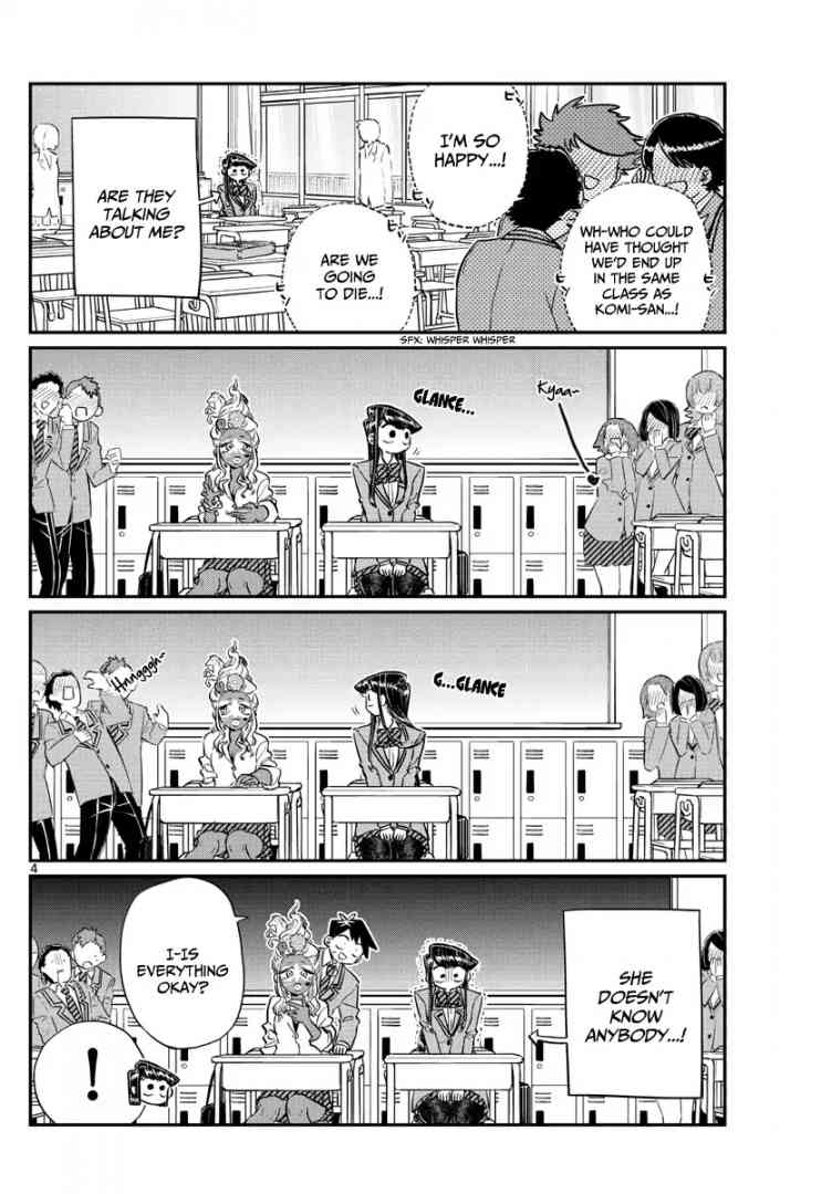 KOMI-SAN WA KOMYUSHOU DESU Chapter 130 - Page 4