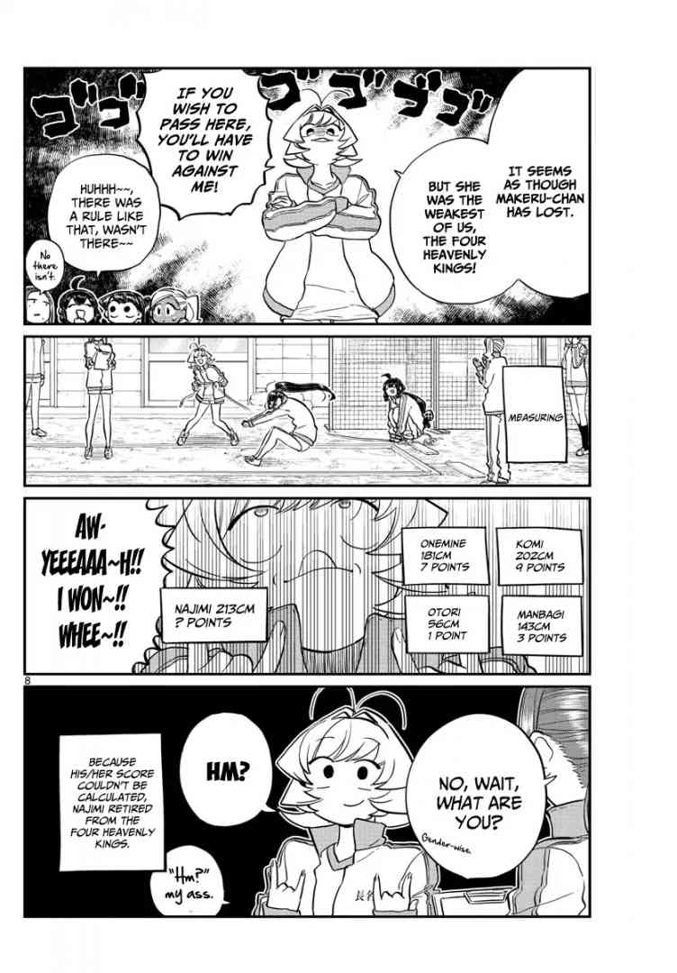 KOMI-SAN WA KOMYUSHOU DESU Chapter 137 - Page 8