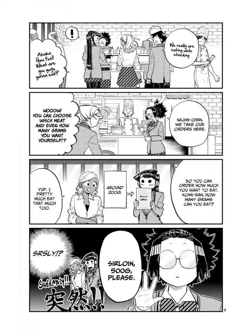 KOMI-SAN WA KOMYUSHOU DESU Chapter 139 - Page 9