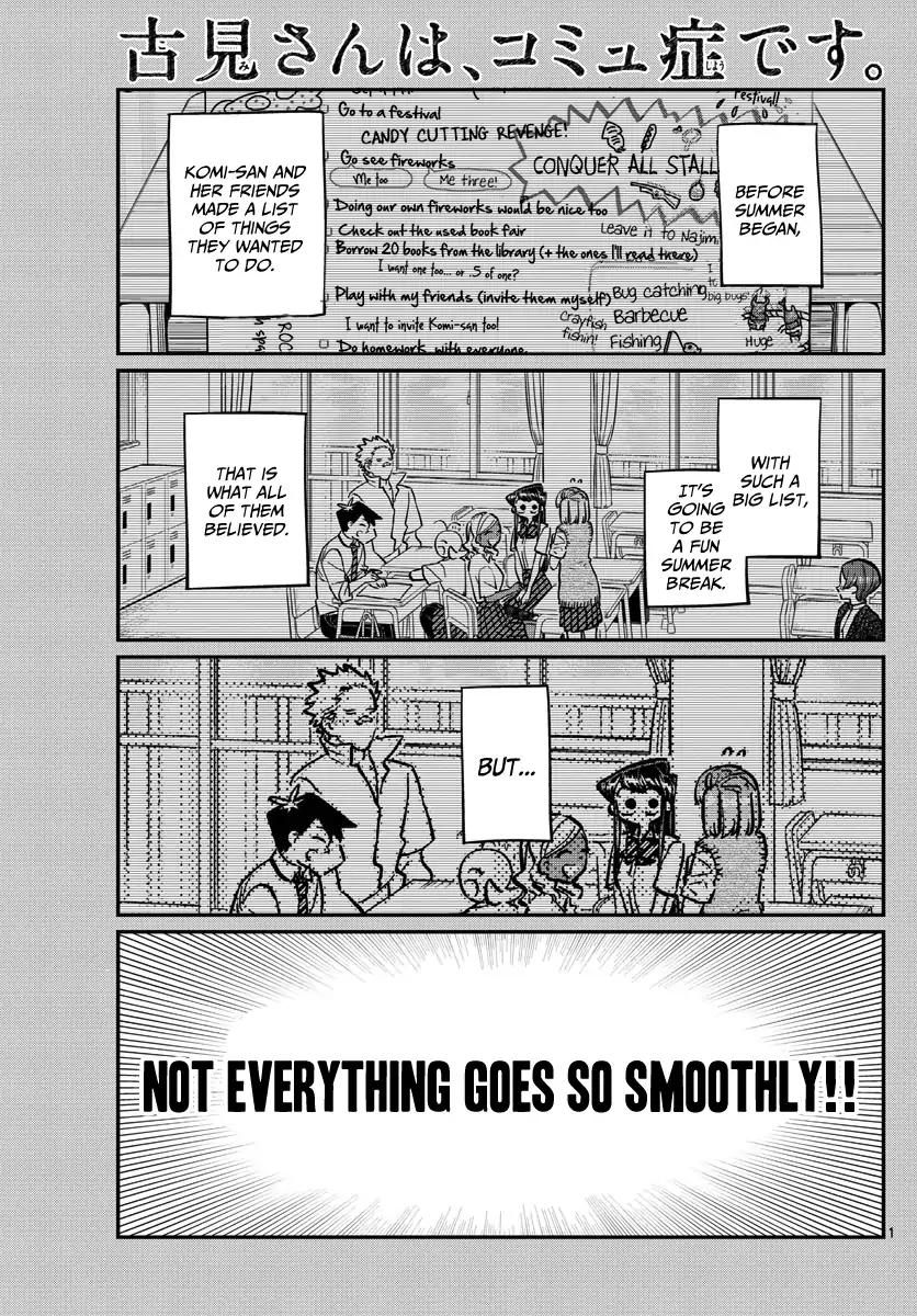 KOMI-SAN WA KOMYUSHOU DESU Chapter 162 - Page 1