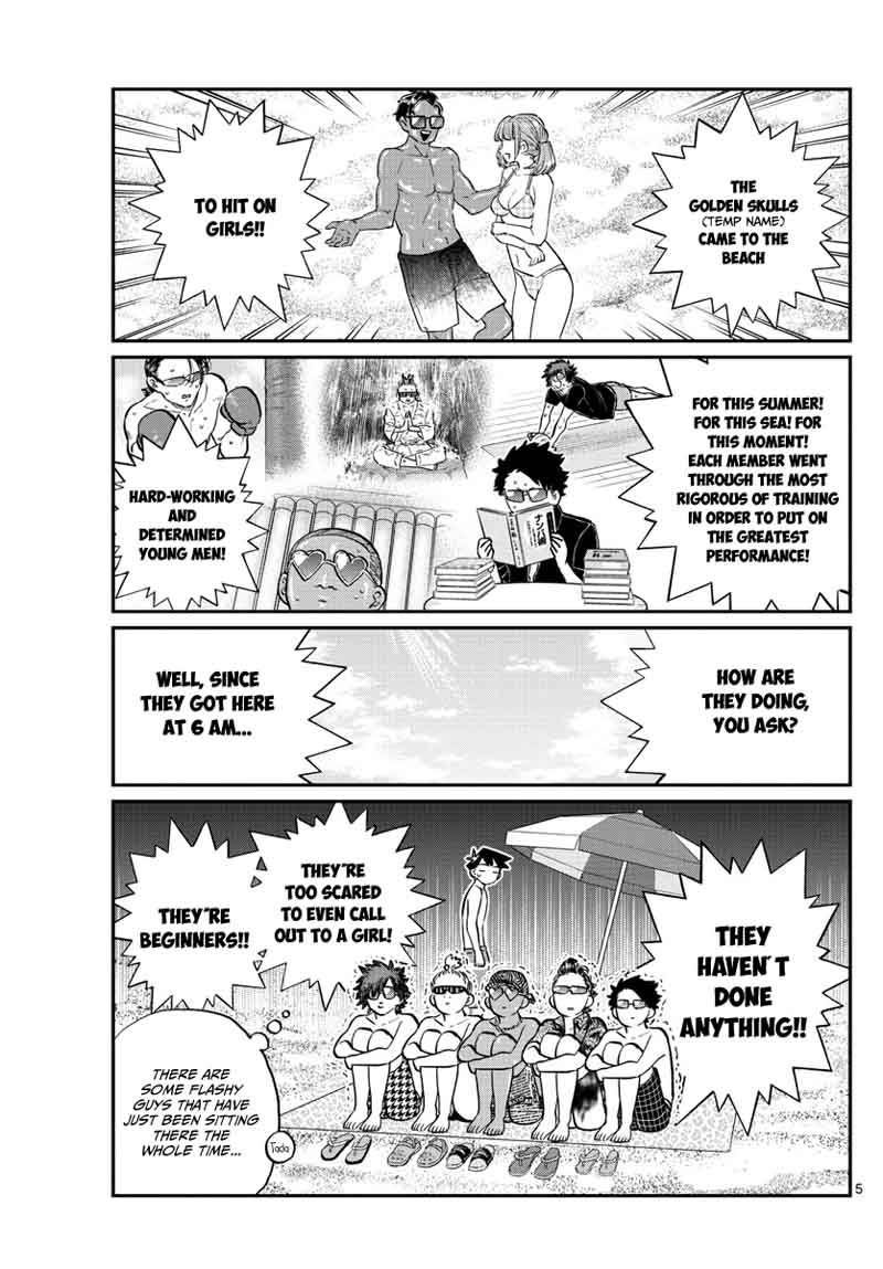 KOMI-SAN WA KOMYUSHOU DESU Chapter 165 - Page 5