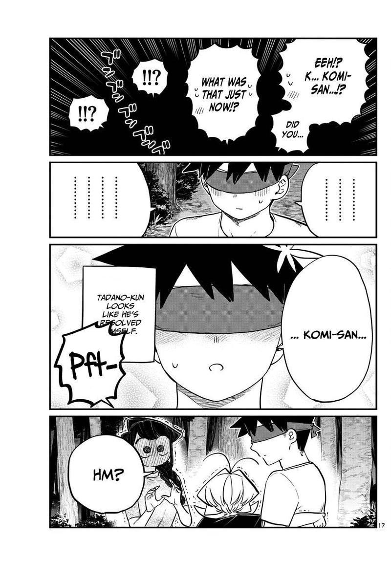 KOMI-SAN WA KOMYUSHOU DESU Chapter 180 - Page 17