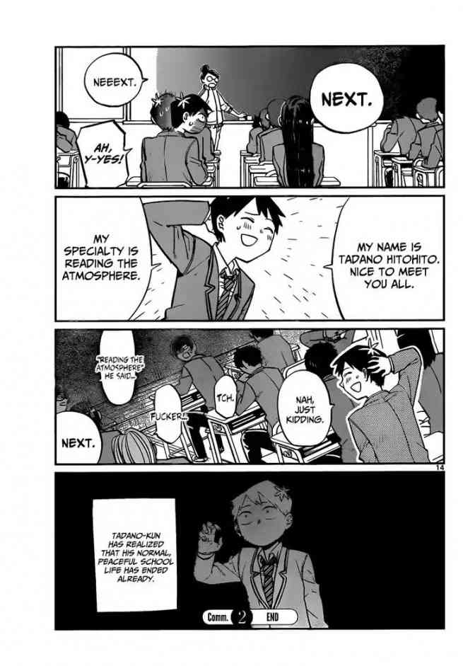 KOMI-SAN WA KOMYUSHOU DESU Chapter 2 - Page 6