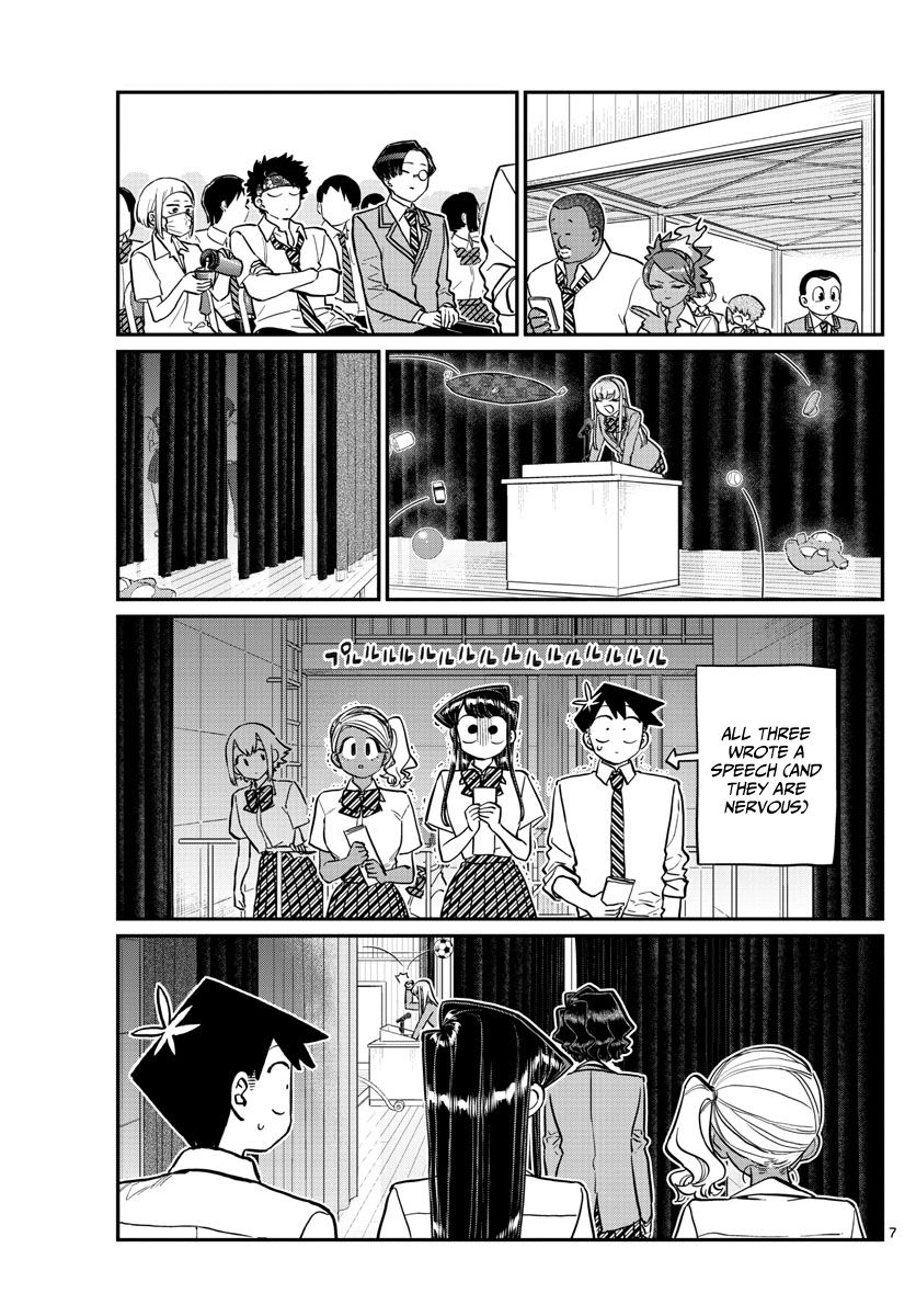 KOMI-SAN WA KOMYUSHOU DESU Chapter 202 - Page 7