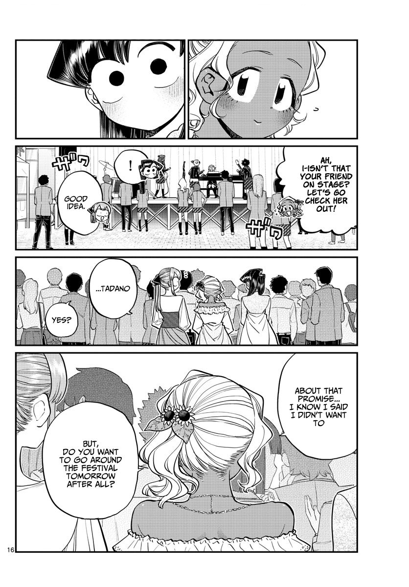 KOMI-SAN WA KOMYUSHOU DESU Chapter 232 - Page 16