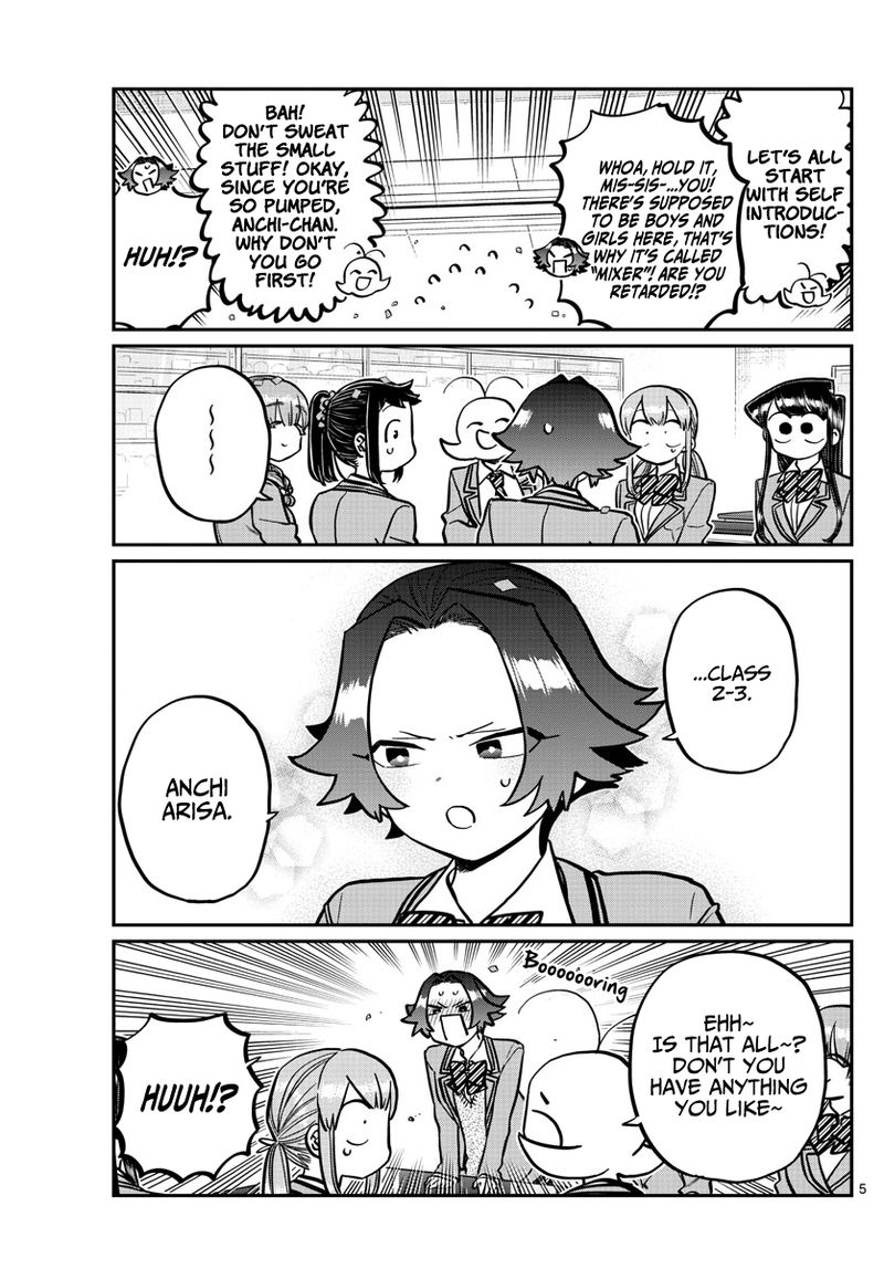 KOMI-SAN WA KOMYUSHOU DESU Chapter 251 - Page 5