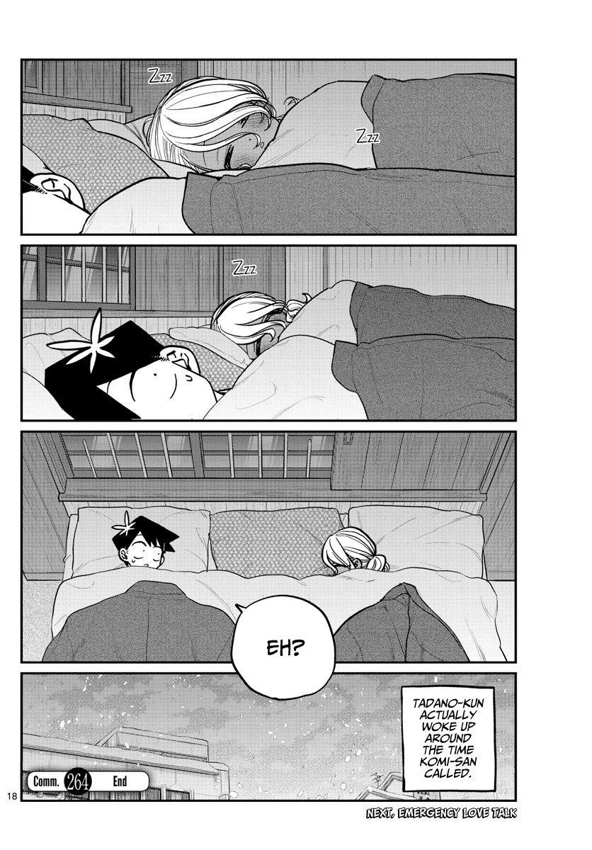 KOMI-SAN WA KOMYUSHOU DESU Chapter 264 - Page 18