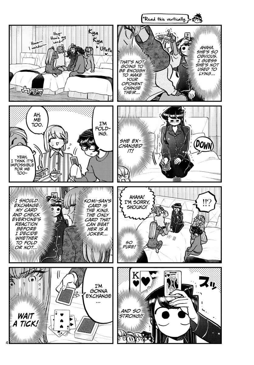 KOMI-SAN WA KOMYUSHOU DESU Chapter 296 - Page 4