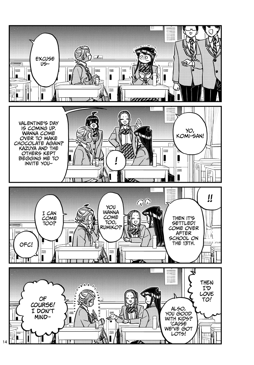 KOMI-SAN WA KOMYUSHOU DESU Chapter 298 - Page 14