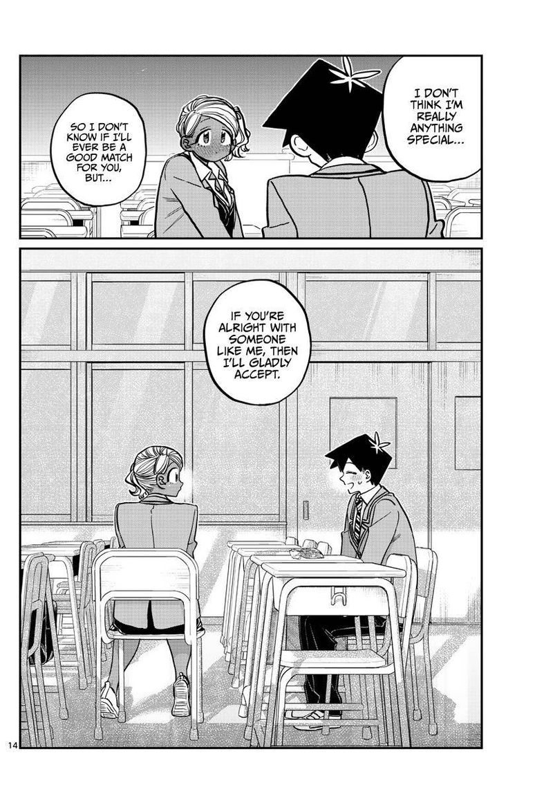 KOMI-SAN WA KOMYUSHOU DESU Chapter 300 - Page 14