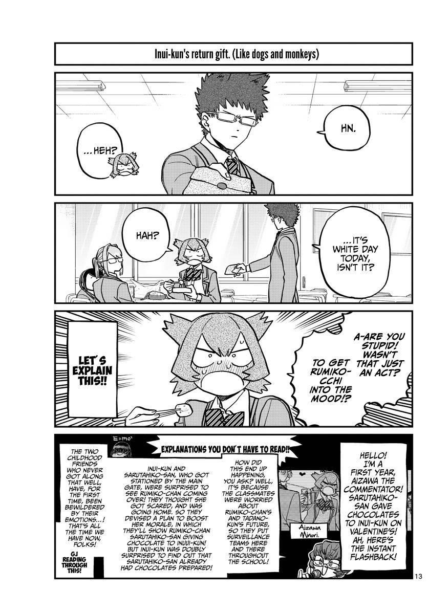 KOMI-SAN WA KOMYUSHOU DESU Chapter 316 - Page 13