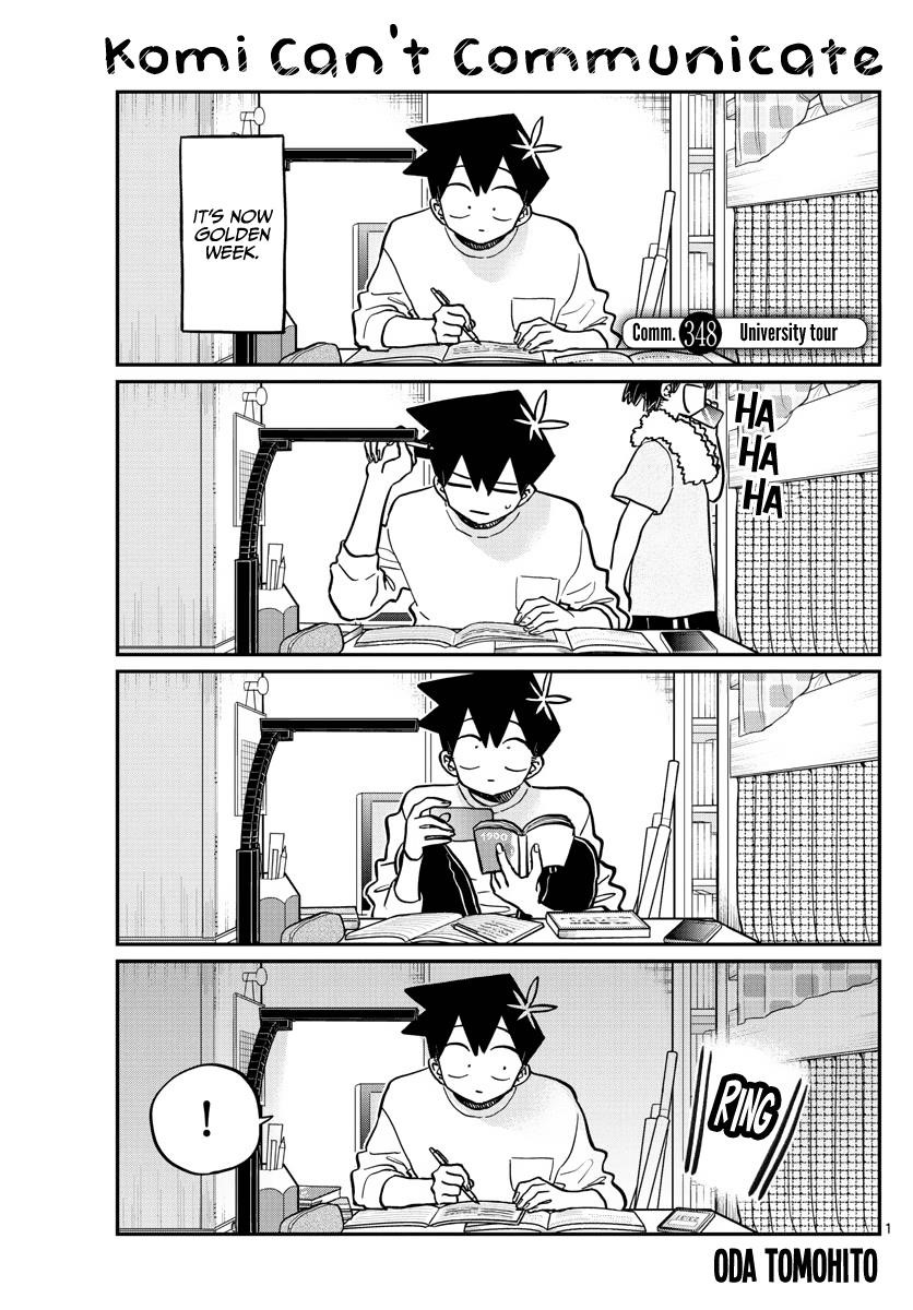 KOMI-SAN WA KOMYUSHOU DESU Chapter 348 - Page 1