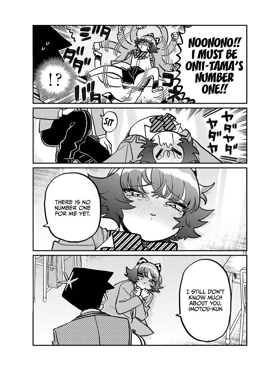 KOMI-SAN WA KOMYUSHOU DESU Chapter 359 - Page 13