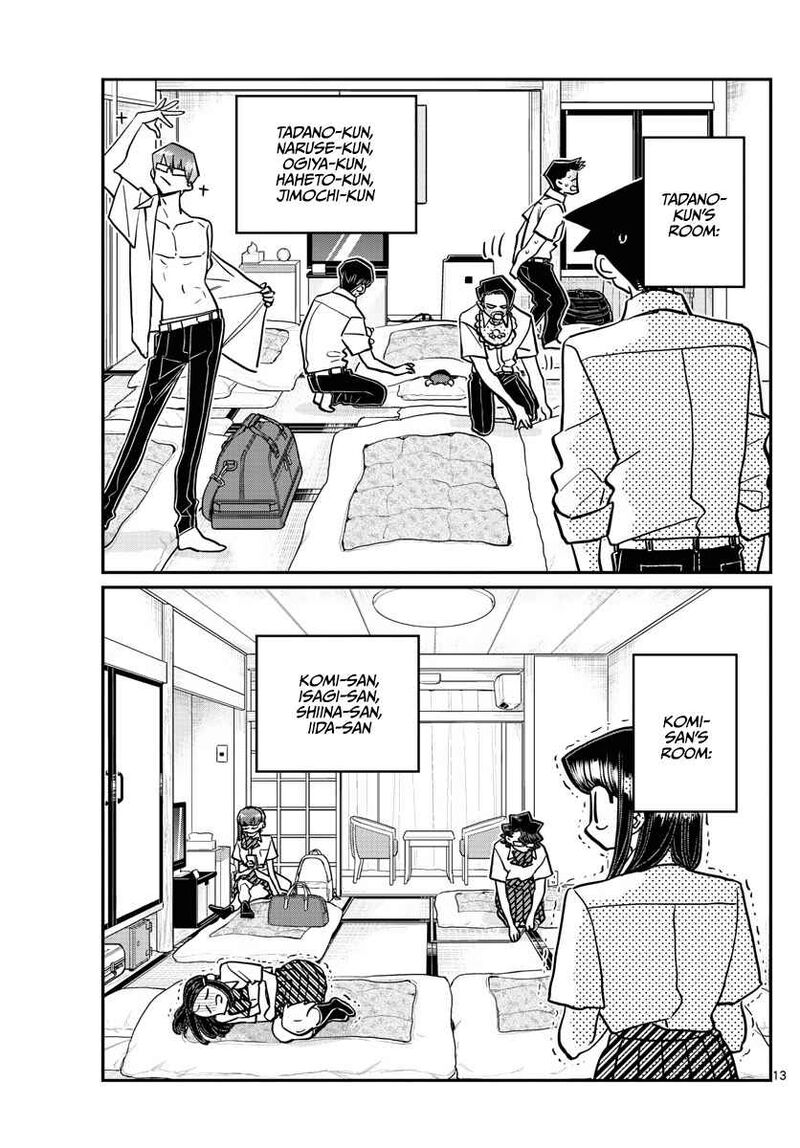 KOMI-SAN WA KOMYUSHOU DESU Chapter 377 - Page 13