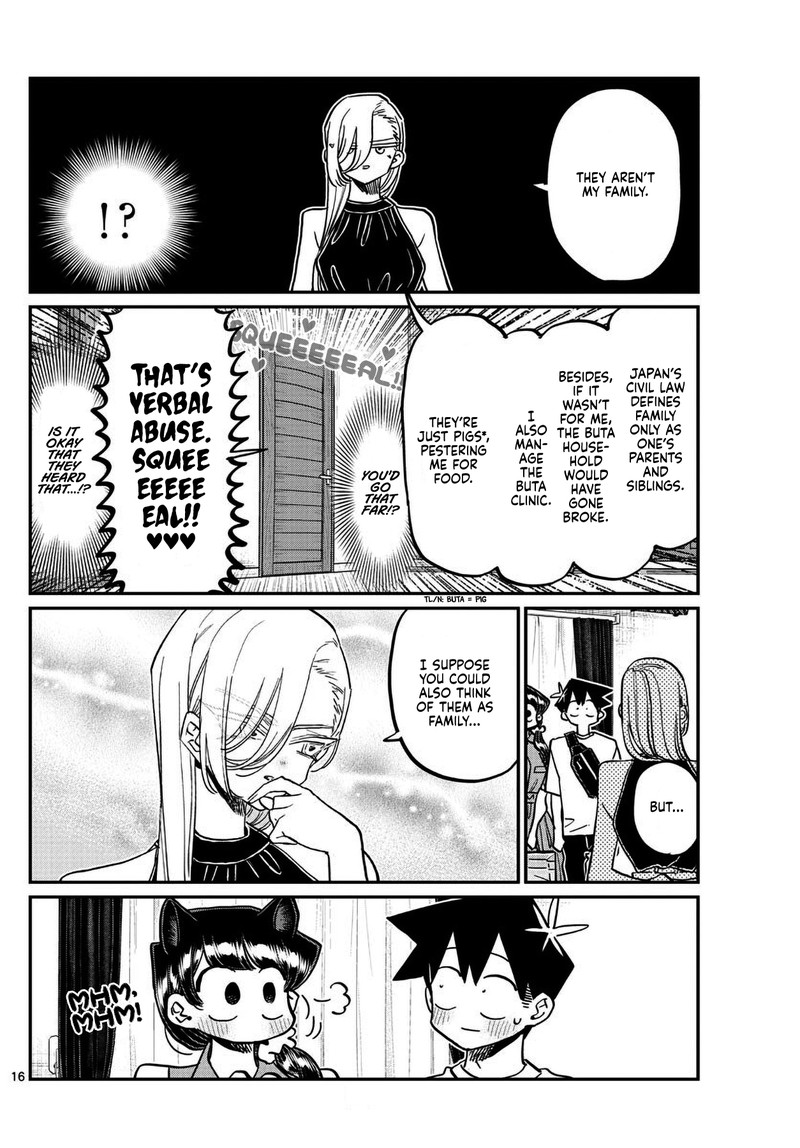 KOMI-SAN WA KOMYUSHOU DESU Chapter 400 - Page 16