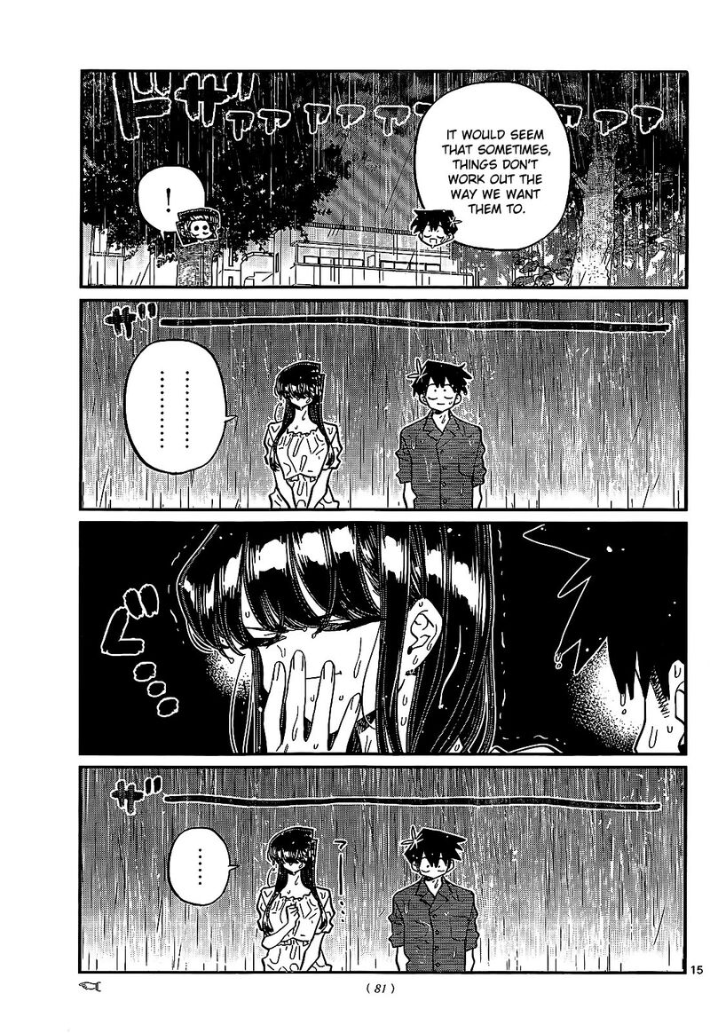 KOMI-SAN WA KOMYUSHOU DESU Chapter 411 - Page 15