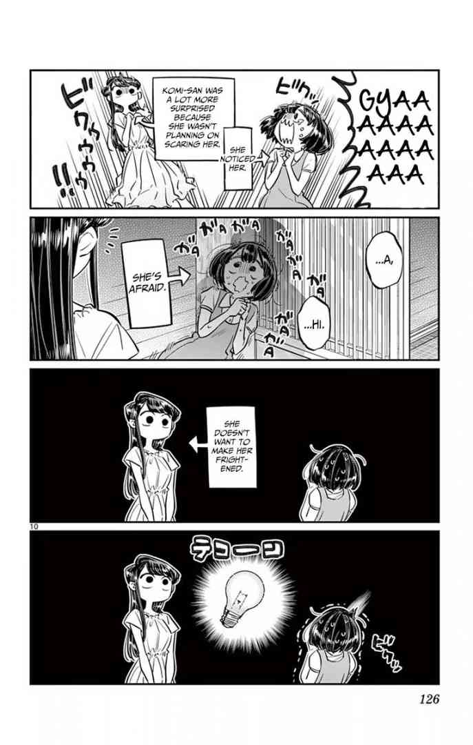 KOMI-SAN WA KOMYUSHOU DESU Chapter 45 - Page 10