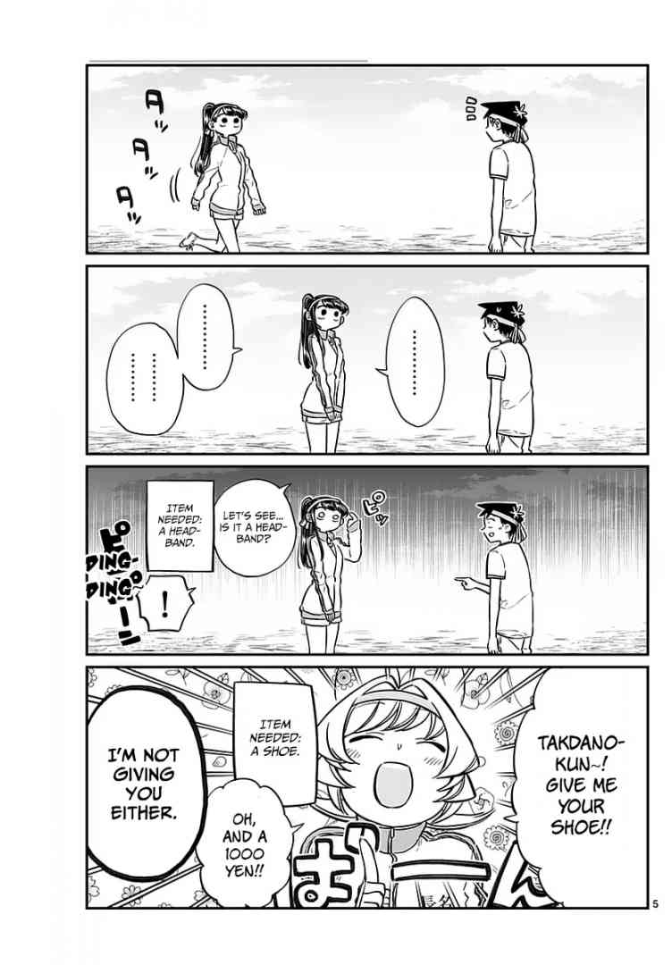 KOMI-SAN WA KOMYUSHOU DESU Chapter 55 - Page 5