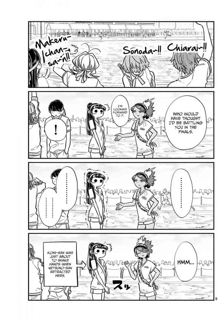 KOMI-SAN WA KOMYUSHOU DESU Chapter 55 - Page 9