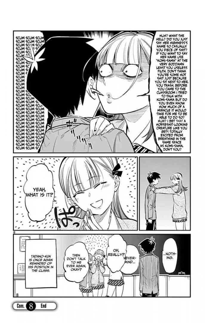 KOMI-SAN WA KOMYUSHOU DESU Chapter 8 - Page 3